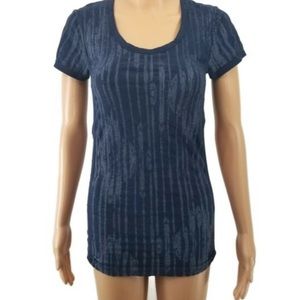 Two Toned Blue Athleta Top